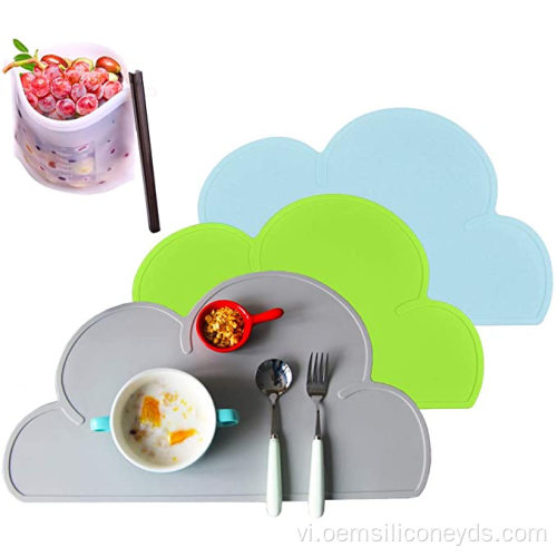 Tái sử dụng BPA miễn phí di động Kid Food Mat